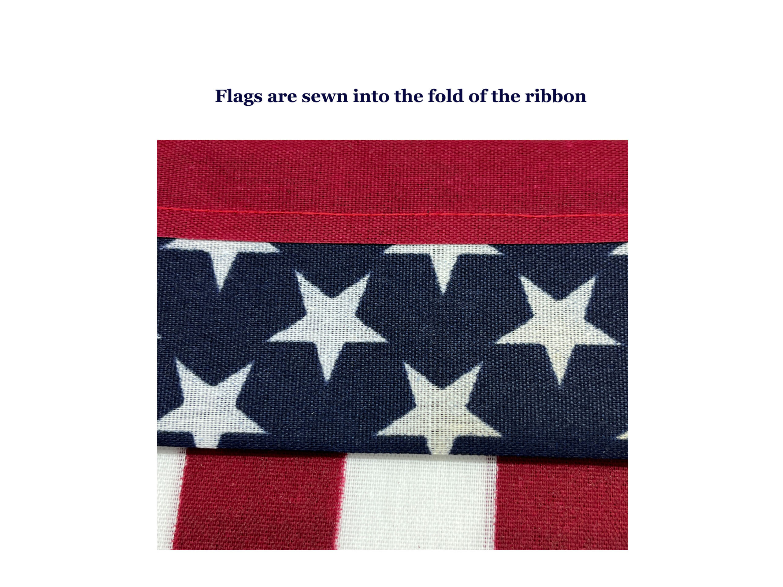 American Flag Designed Pennant Banner - Image 3
