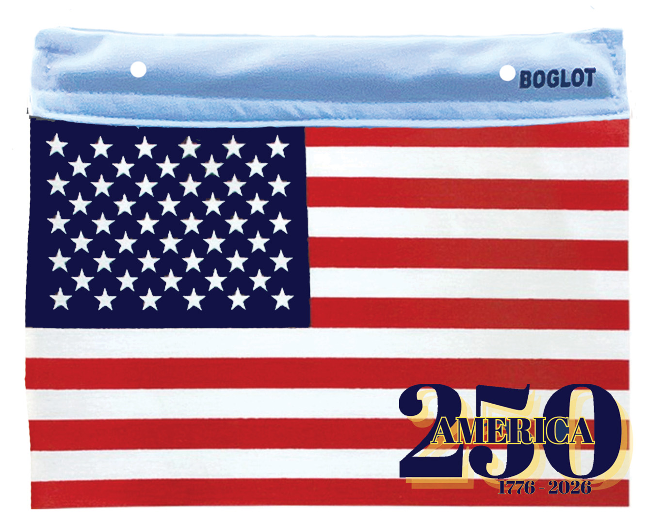 America 250 Window Flag Gold3 - 6pk