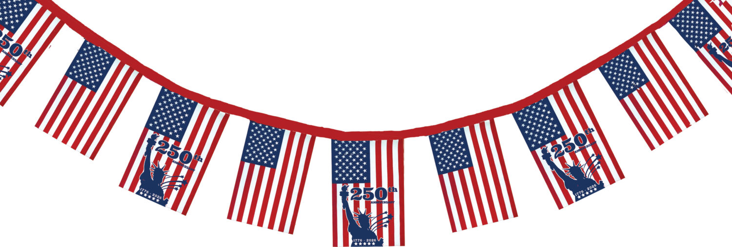 America 250 Flag Banner